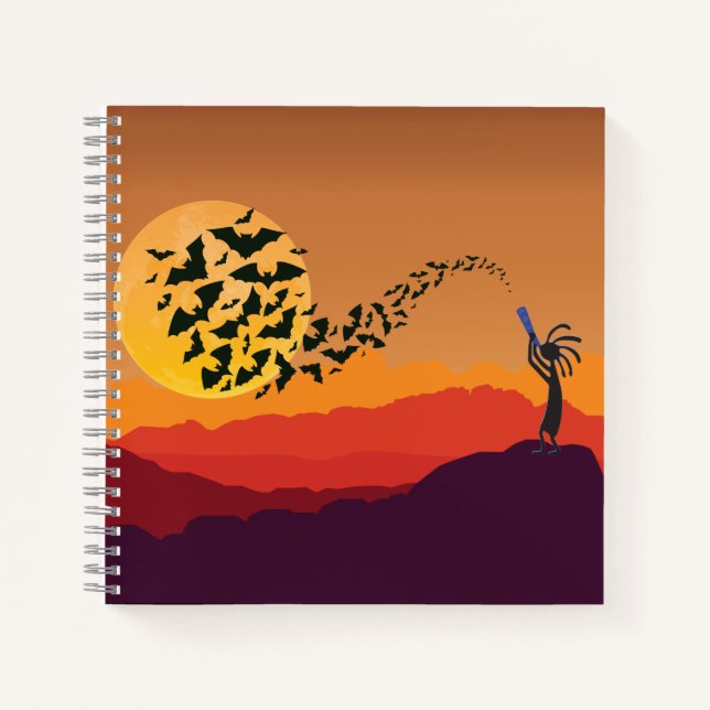 Carnet Moon Kokopelli (Devant)