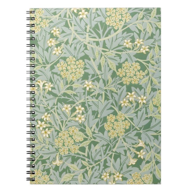 Carnet Morris Vigne & Jasmin Jardin Fleur Classique (Devant)