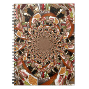 Carnet Mosaïque de sushis Brown
