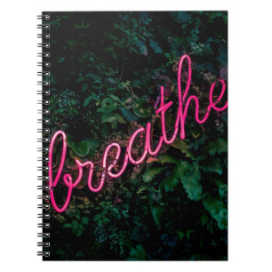 Carnet Mot courbe de respiration Art Street 3D Art Signa 