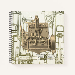 Carnet Moteur à essence Wisconsin Motor Milwaukee Wiscons