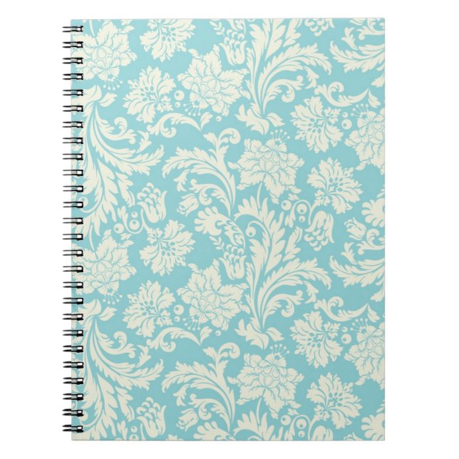 Carnet Motif 3 de damassé (Devant)