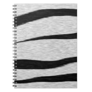 Carnet Motif à rayures de tigre.
