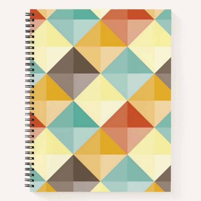 Carnet Motif abstrait (Devant)