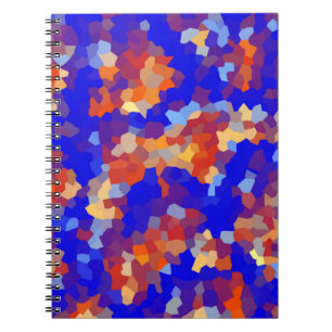Carnet Motif Abstrait Crystal