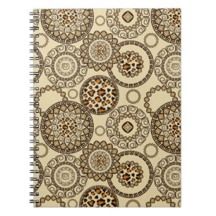 Carnet Motif africain 3 de peau de guépard