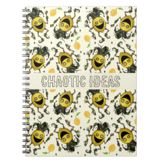 Carnet Motif ami bouffon du vide Lemon