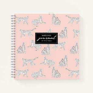 Carnet Motif animal léopard élégant
