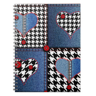 Carnet Motif arrière - plan sans couture. Patchwork de de