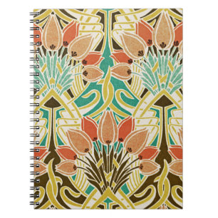 Carnet Motif Art Nouveau #11