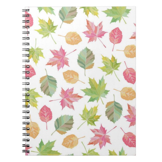Carnet Motif automne (Devant)