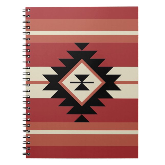 Carnet Motif Aztec (Devant)