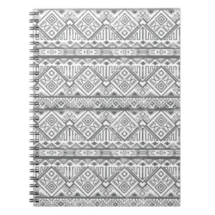 Carnet Motif aztèque géométrique abstrait 2