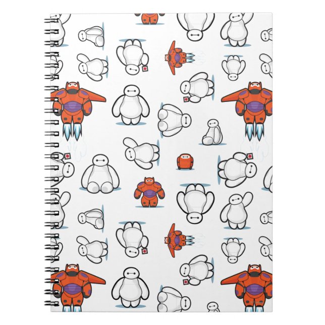 Carnet Motif Baymax (Devant)