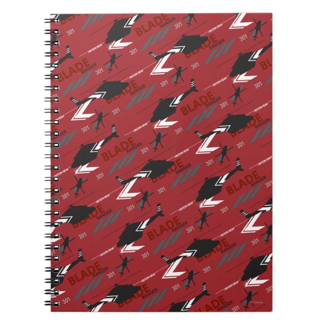 Carnet Motif Blade Ranger (Devant)