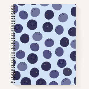 Carnet Motif Blueberry