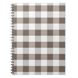 Carnet Motif Brown de nappe