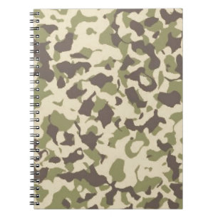 Carnet Motif Camo