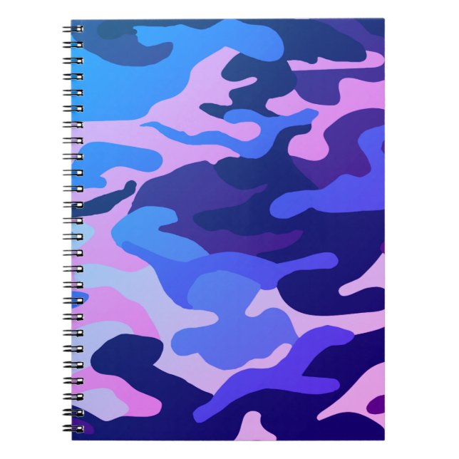 Carnet Motif Camouflage (Devant)