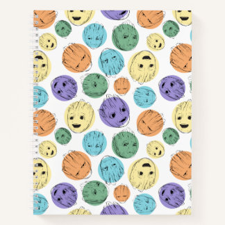 Carnet Motif Cercle coloré Groot