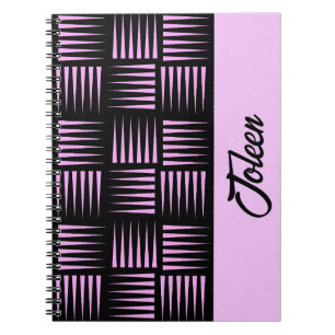 Carnet Motif coloré personnalisé