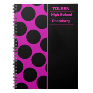 Carnet Motif coloré personnalisé