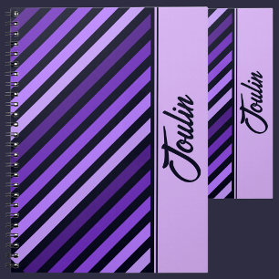 Carnet Motif coloré personnalisé