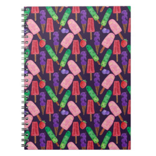 Carnet Motif crème glacée   motif Lollies   lollipop 6