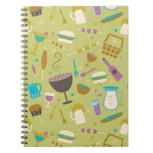 Carnet Motif de barbecue