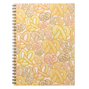 Carnet Motif de bretzel