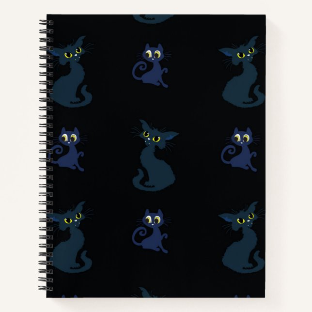 Carnet Motif de chat (Devant)