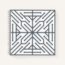 Motif de circuit technique géométrique Art Déco mo