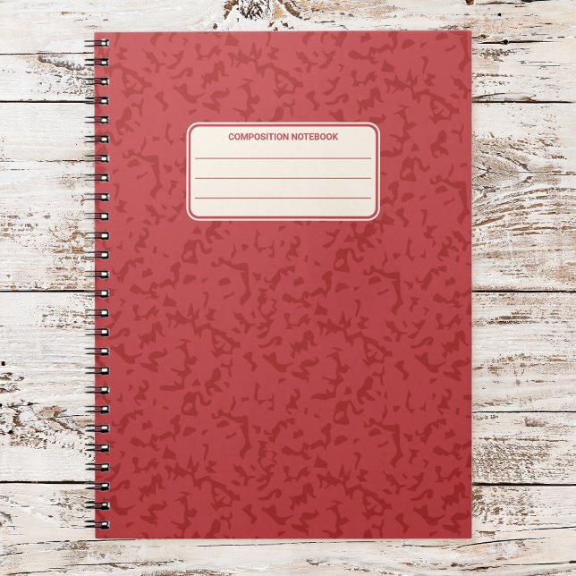 Carnet Motif de composition classique marbré vintage (Créateur téléchargé)