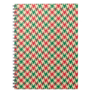 Carnet Motif de contrôle de pied de pied, conception de d