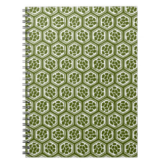 Carnet Motif de costume Kabuki
