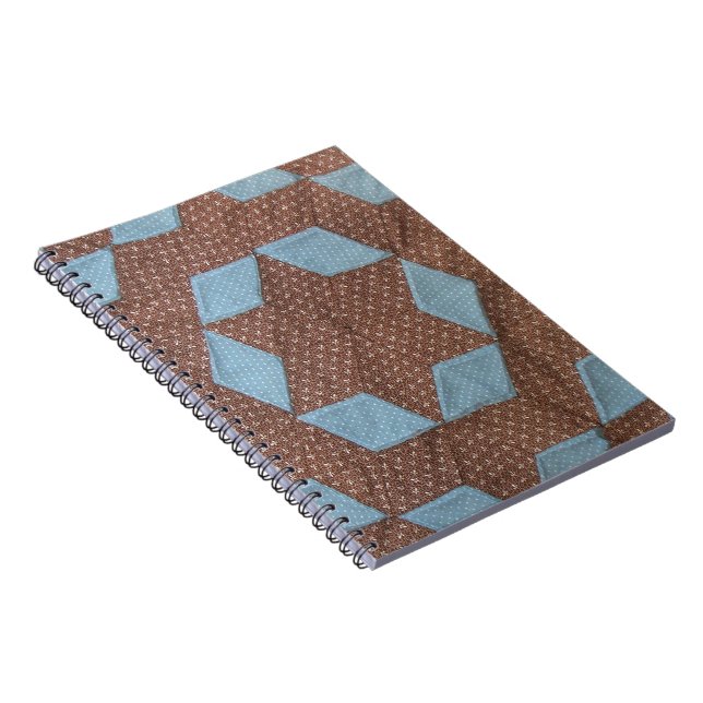 Carnet Motif de courtepointe - Château (Côté Droit)