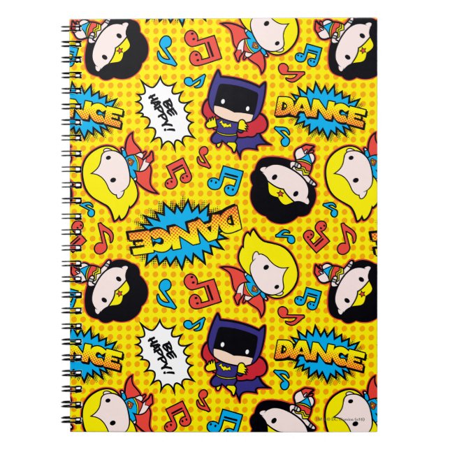 Carnet Motif de danse Chibi Heroine (Devant)
