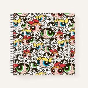 Carnet Motif de face pour les filles Powerpuff