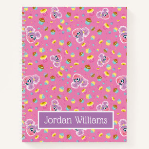 Carnet Motif de fête cupcake d'Abby Cadabby