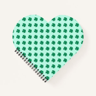 Carnet Motif de feuilles de trèfle de la Saint-Patrick-54