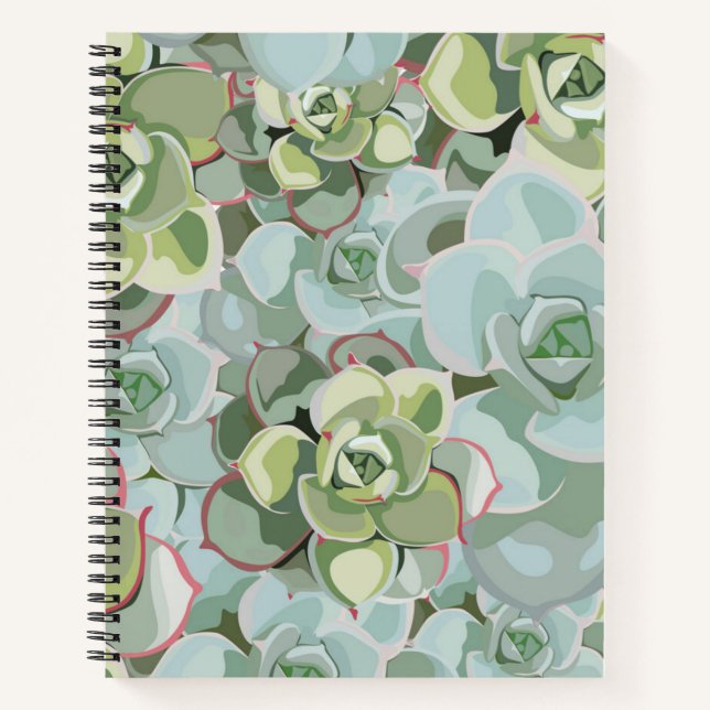 Carnet Motif de fleurs (Devant)