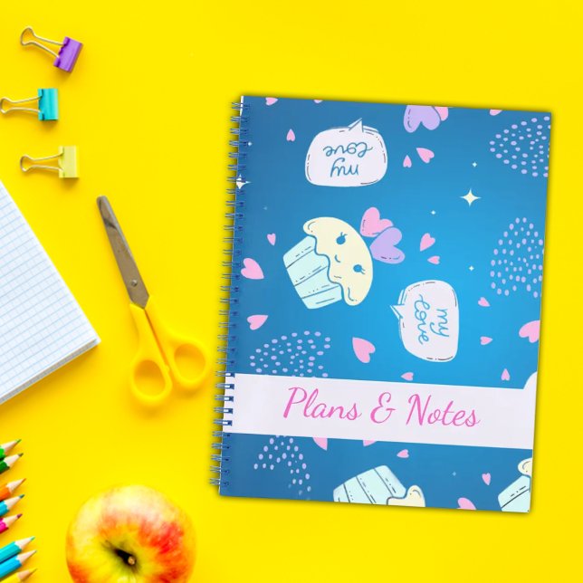Carnet motif de gâteau doux (Créateur téléchargé)