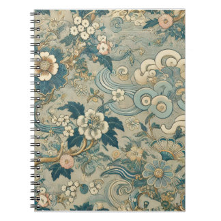 Carnet Motif de jardin oriental