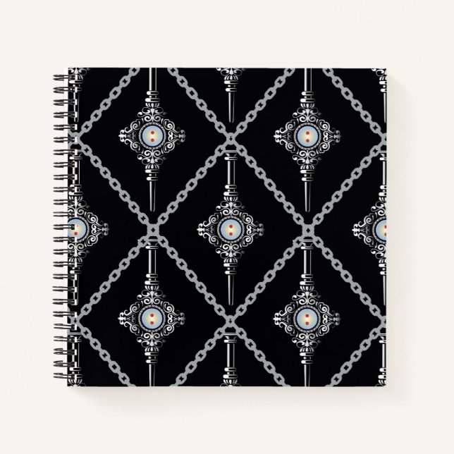 Carnet Motif de la Troie sanguine (Devant)