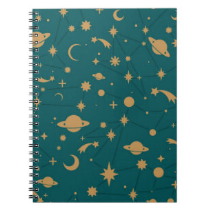 Carnet Motif de l'espace