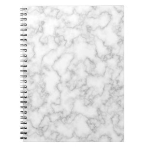 Carnet Motif de marbre gris blanc marbré Arrière - plan d