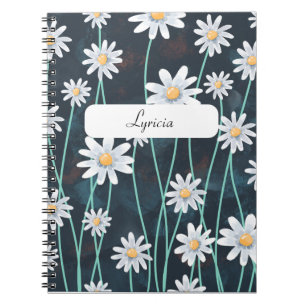 Carnet Motif de marguerite - Design floral pour to