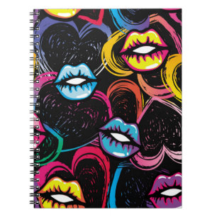 Carnet motif de mode sans couture Abstrait. style de beau