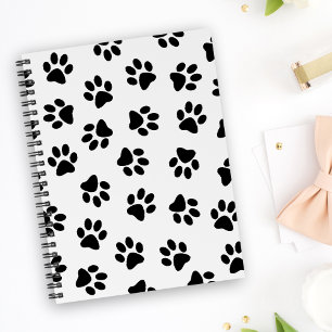 Carnet Motif De Pâtes, Paniers De Chien, Paniers Noirs