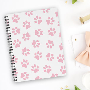 Carnet Motif De Pâtes, Poches De Chien, Bébés Pailles Ros